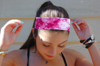 Hot Pink Tie Dye Colorband